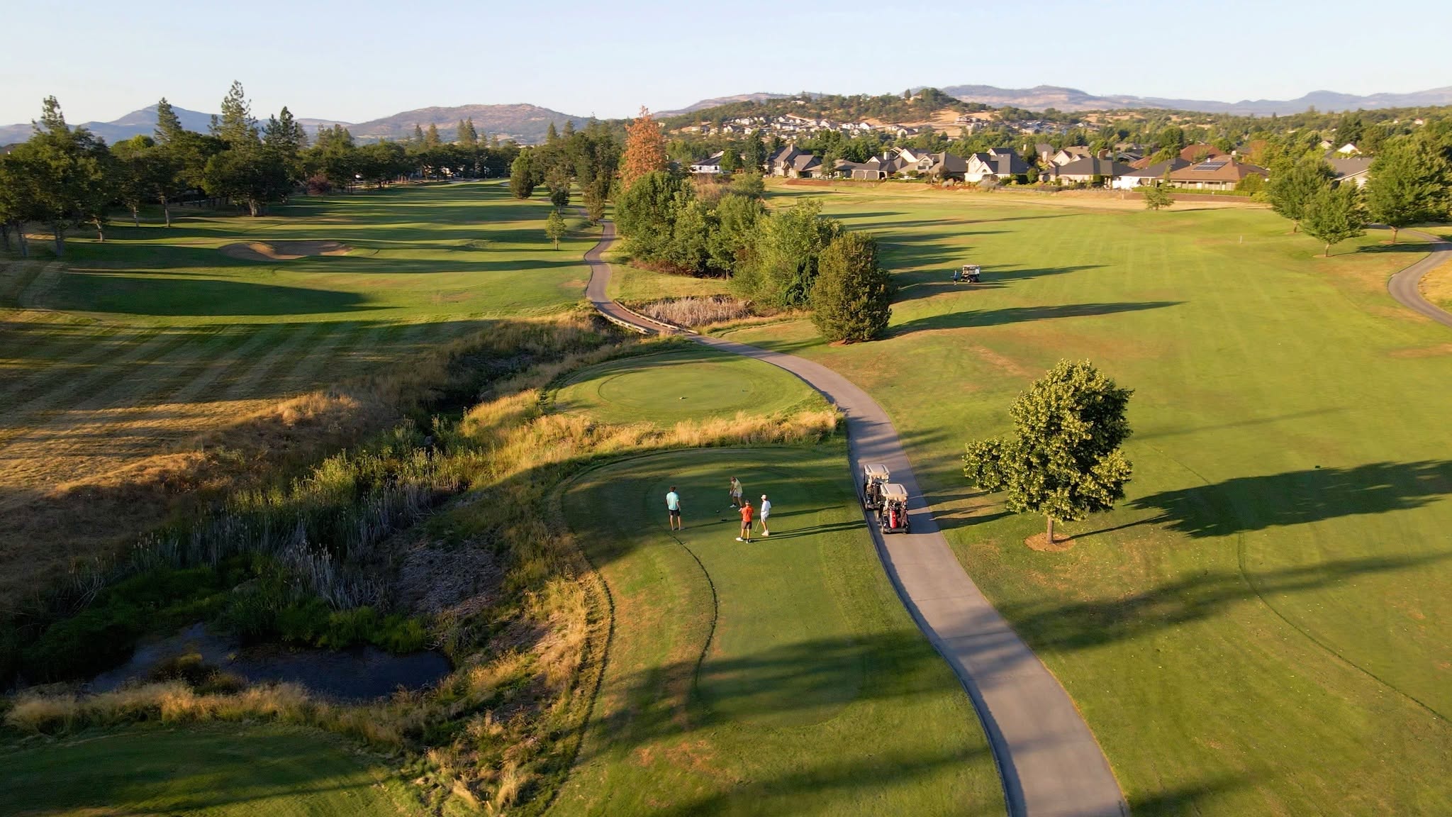 Aerial View of Golf Course